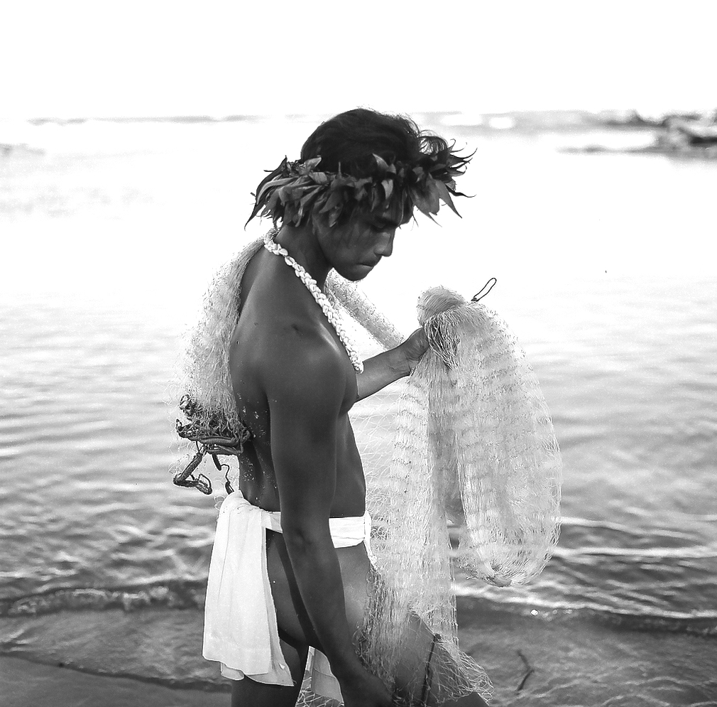 Kauai fishing net