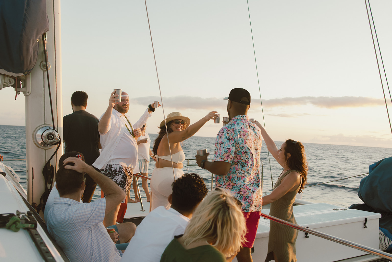 Kauai wedding party