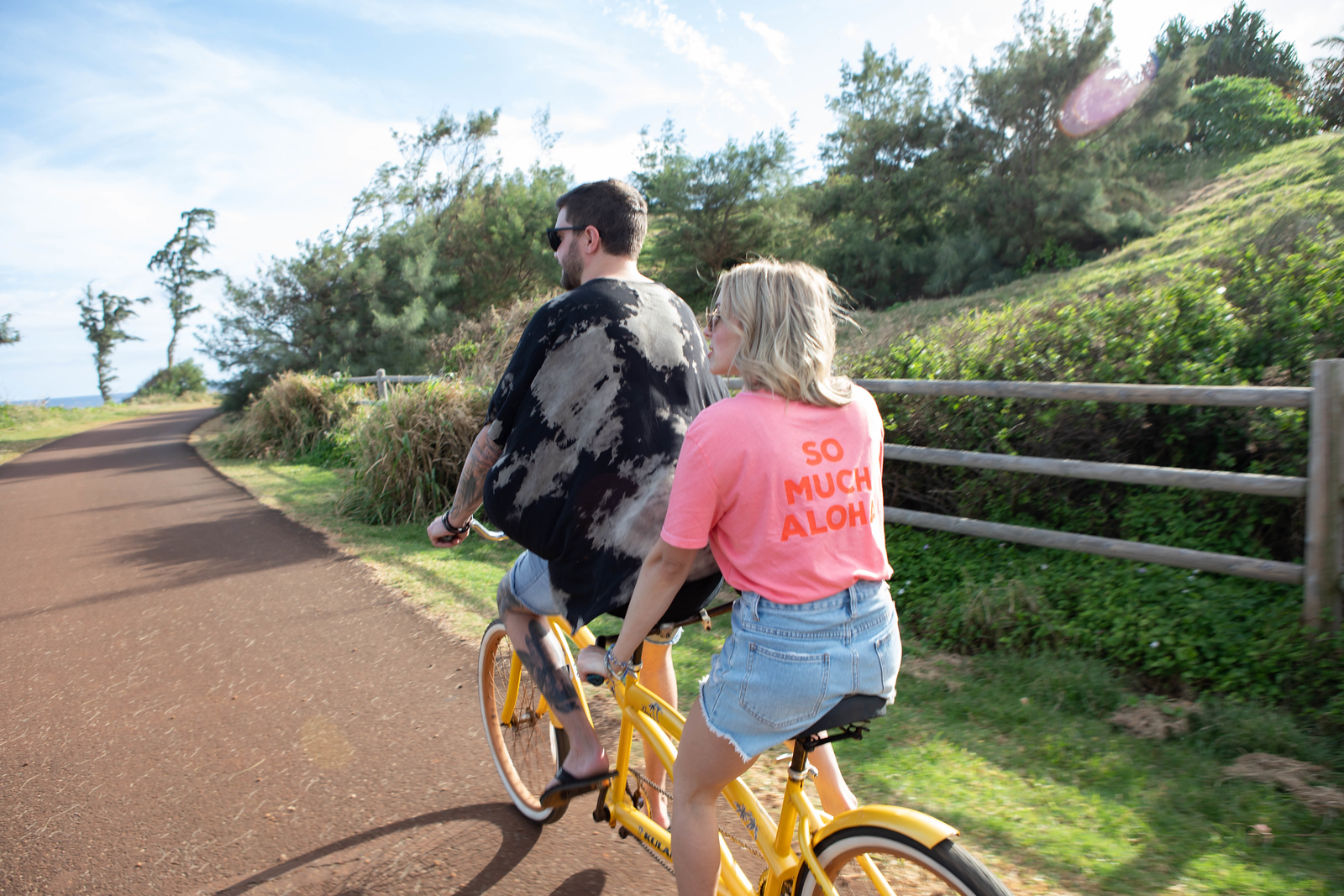 Kapaa bike path
