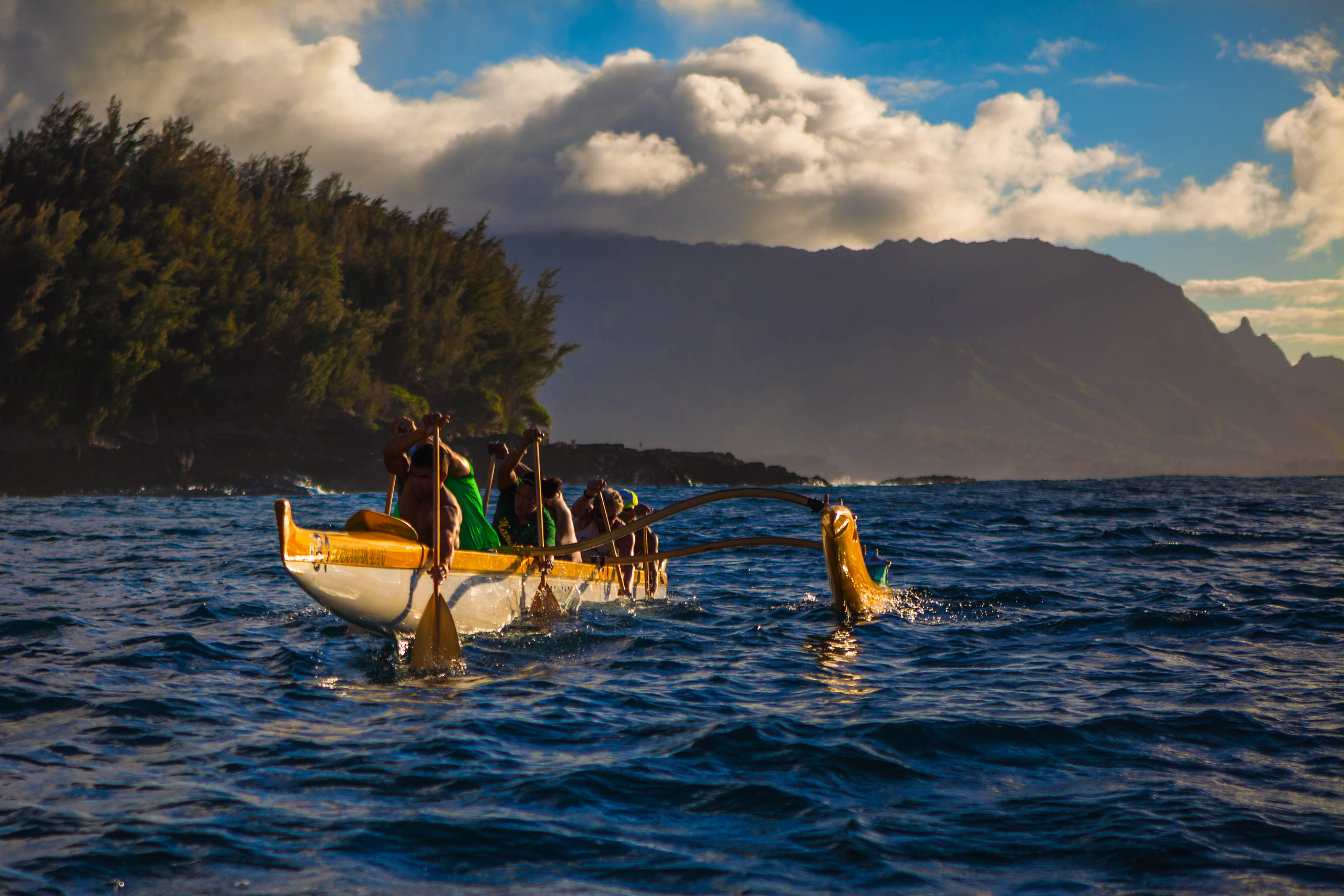 Kauaʻi canoe 